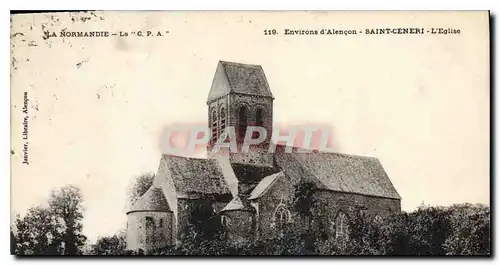 Cartes postales La Normadie Environs d'Alencon Saint Ceneri L'Eglise