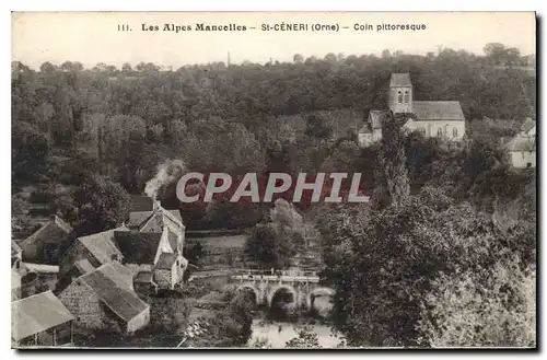 Cartes postales Les Alpes Mancelles St Ceneri  le Gerei (Orne) Coin pittoresque