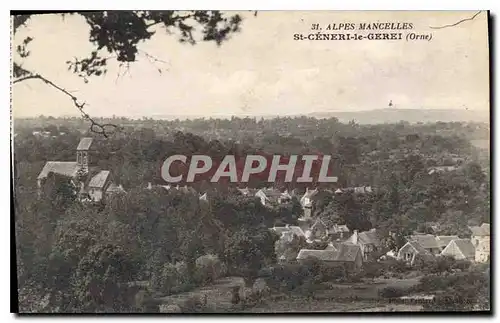 Cartes postales Les Alpes Mancelles St Ceneri  le Gerei (Orne)