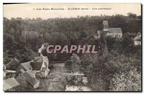 Cartes postales Les Alpes Mancelles St Ceneri  le Gerei (Orne) Coin pittoresque