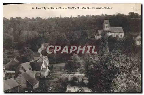 Ansichtskarte AK Les Alpes Mancelles St Ceneri  le Gerei (Orne) Coin pittoresque