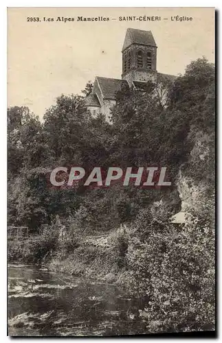 Ansichtskarte AK Les Alpes Mancelles St Ceneri  le Gerei (Orne) L'Eglise