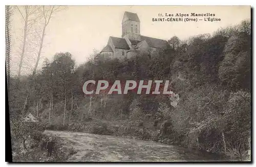 Cartes postales Les Alpes Mancelles St Ceneri  le Gerei (Orne) L'Eglise