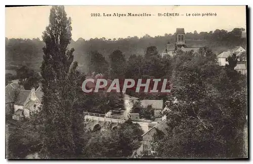 Ansichtskarte AK Les Alpes Mancelles St Ceneri  le Gerei (Orne) Le coin prefere