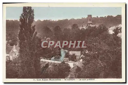 Cartes postales Les Alpes Mancelles St Ceneri  le Gerei (Orne) Le coin prefere