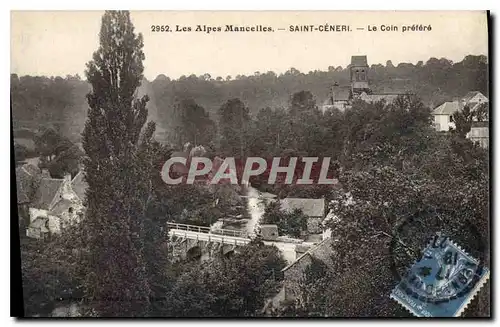 Ansichtskarte AK Les Alpes Mancelles St Ceneri  le Gerei (Orne) Le coin prefere