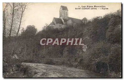 Cartes postales Les Alpes Mancelles St Ceneri  le Gerei (Orne) L'Eglise