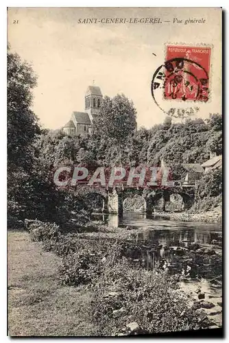 Cartes postales Les Alpes Mancelles St Ceneri  le Gerei (Orne) Vue generale