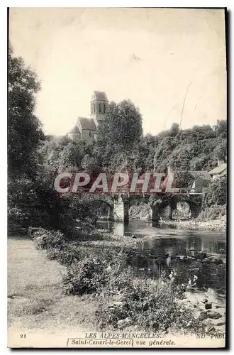 Cartes postales Les Alpes Mancelles St Ceneri  le Gerei (Orne) Vue generale