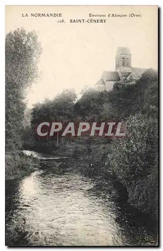 Cartes postales La Normandie Environ d'Alencon (Orne) Saint Cenery