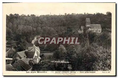 Ansichtskarte AK Les Alpes Mancelles St Ceneri  le Gerei (Orne) Coin pittoresque