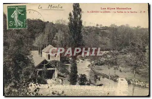 Ansichtskarte AK Les Alpes Mancelles St Ceneri  le Gerei La Vallee de la Sarthe