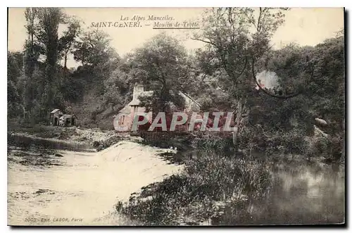 Ansichtskarte AK Les Alpes Mancelles St Ceneri  le Gerei (Orne) Moulin de Trotte