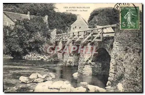 Cartes postales Les Alpes Mancelles St Ceneri  le Gerei (Orne) Le Pont