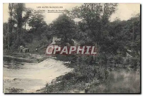 Ansichtskarte AK Les Alpes Mancelles St Ceneri  le Gerei (Orne) Moulin de Trotte