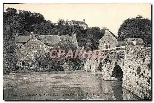 Cartes postales Les Alpes Mancelles St Ceneri  le Gerei (Orne) Le Pont