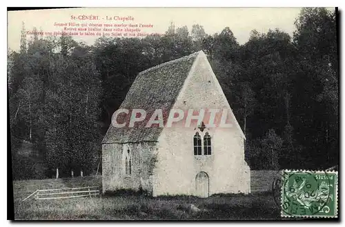 Ansichtskarte AK Les Alpes Mancelles St Ceneri  le Gerei (Orne) La Chapelle