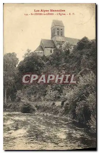 Ansichtskarte AK Les Alpes Mancelles St Ceneri  le Gerei (Orne) L'Eglise