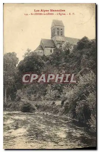 Cartes postales Les Alpes Mancelles St Ceneri  le Gerei (Orne) L'Eglise