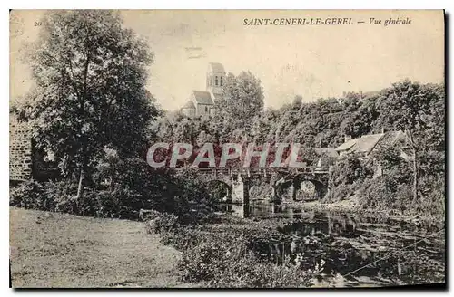 Cartes postales St ceneri le Gerei Vue generale