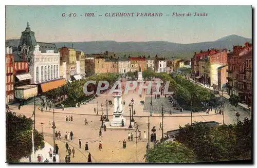 Cartes postales Clermont Ferrand Place de Jaude