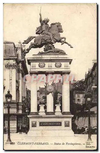 Cartes postales Clermont Ferrand Statue de Vercingetorix