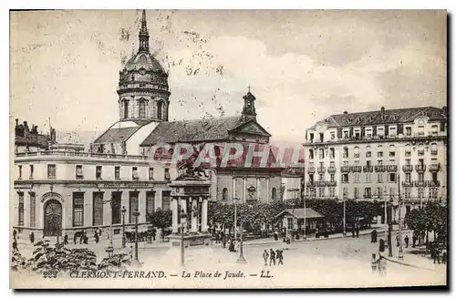 Cartes postales Clermont Ferrand La Place de Jaude