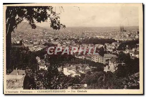 Cartes postales Clermont Ferrand Vue generale