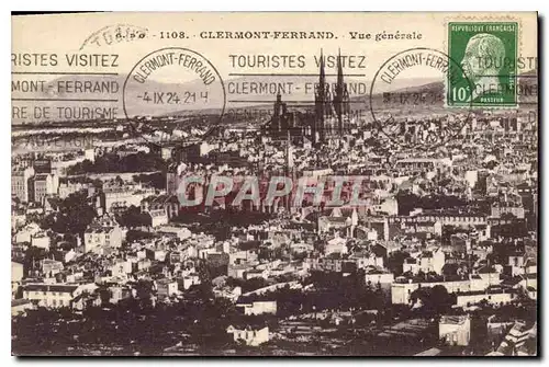 Cartes postales Clermont Ferrand Vue generale