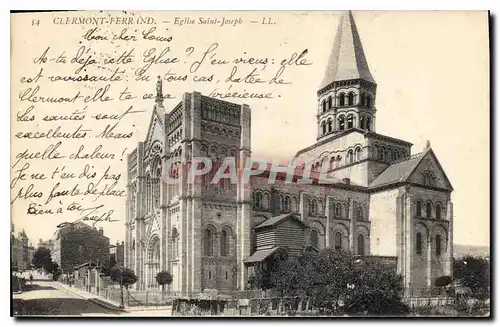 Cartes postales Clermont Ferrand Eglise St Joseph