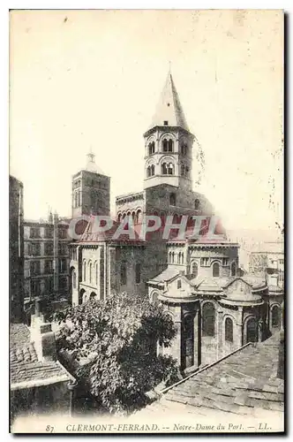 Cartes postales Clermont Ferrand Notre Dame du Port