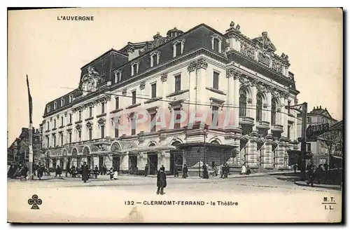 Cartes postales Clermont Ferrand Le Theatre