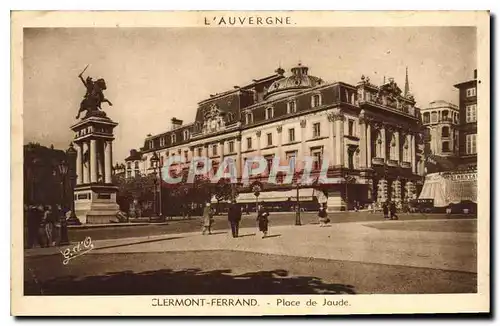 Cartes postales Clermont Ferrand Place de Jaude