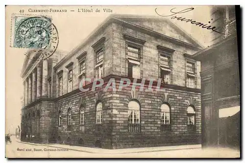 Cartes postales Clermont Ferrand L'Hotel de Ville