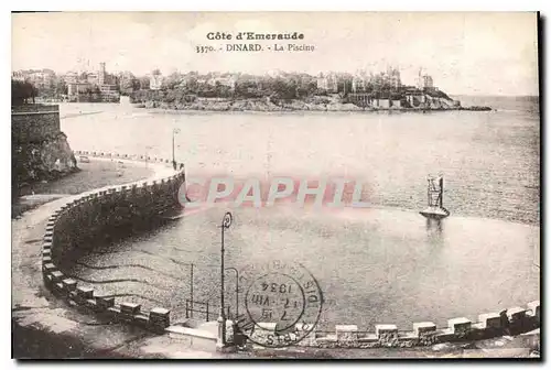 Cartes postales Cote d'Emeraude Dinard La Piscine