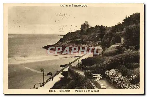 Cartes postales Dinard Pointe du Moulinet