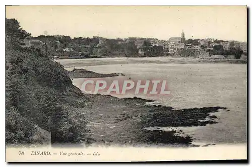 Cartes postales Dinard Vue generale