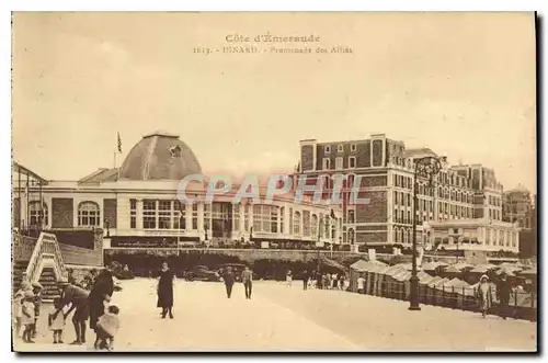 Ansichtskarte AK Cote d'Emeraude Dinard Promenade des Ailes