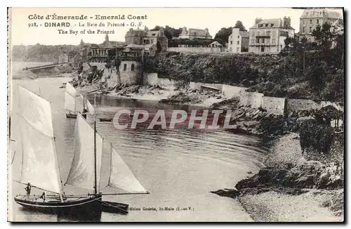 Cartes postales Cote d'Emeraude Emerald Coast Dinard La Baie du Prieure The Bay of the Prieure