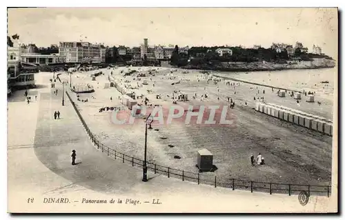 Cartes postales Dinard Panorama de la Plage