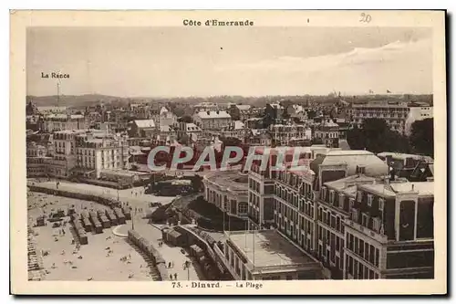 Cartes postales Cote d'Emeraude Dinard La Plage