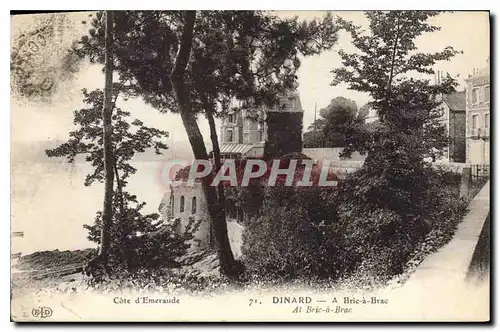 Cartes postales Cote d'Emeraude Dinard A Bric a Brac