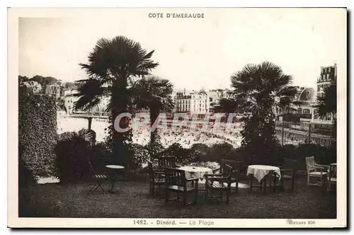 Cartes postales Dinard La Plage