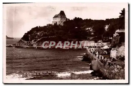 Ansichtskarte AK Dinard La Promenade des Allies et la Pointe du Moulinet