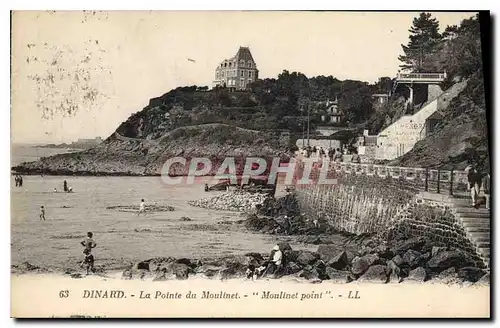 Cartes postales Dinard La Pointe dy Moulinet Moulinet point