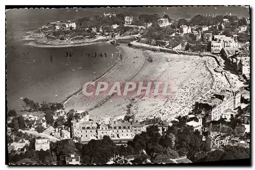 Ansichtskarte AK En Bretagne Vue aerienne Dinard Ille et Vilaine La Plage et la Pointe du Moulinet