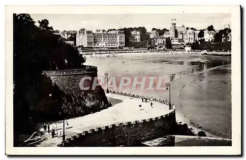 Ansichtskarte AK Cote d'Emeraude Dinard La Plage de l'Ecluse