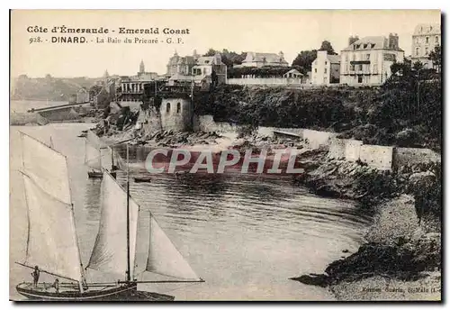 Cartes postales Cote d'Emeraude Emerald Coast Dinard La Baie du Prieure