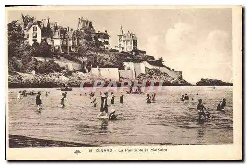 Ansichtskarte AK Dinard Le Pointe de la Malouine