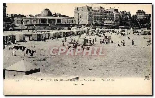 Ansichtskarte AK Dinard Ille et Vilaines La Plage